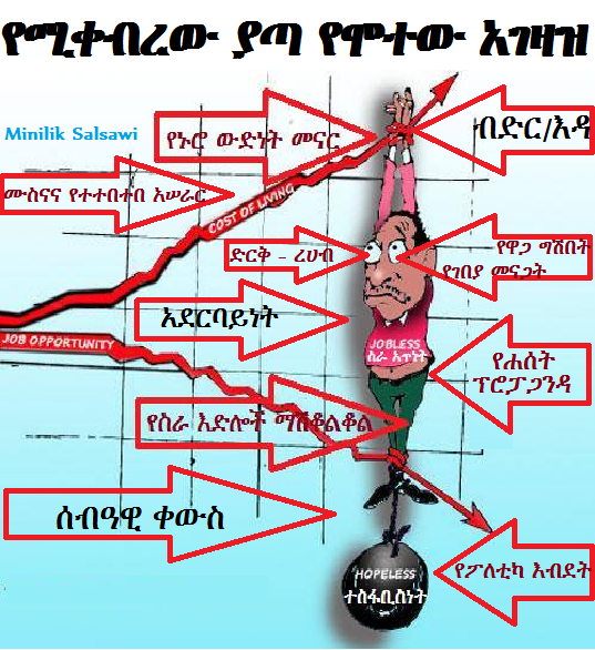 ኢሕአዴግ : የሚቀብረው ያጣ የሞተው አገዛዝ – በበድኖች እየተመራን እስከመቼ በድን እንሆናለን ? (ምንሊክ ሳልሳዊ)