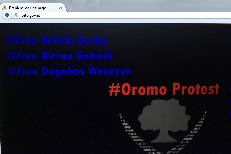 የኦሮሚያ ክልላዊ መንግስት ራዲዮና ቴሌቭዥን ድረገፅ በቦረንቲቻ HACK ተደረገ::